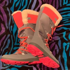Lacrosse Grey/Coral Boots ( New)